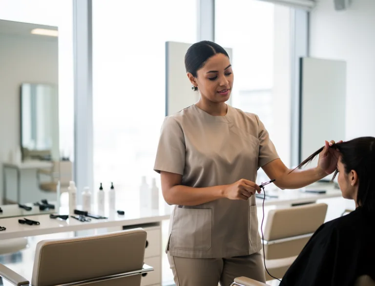 Luxury hair salon Evanston